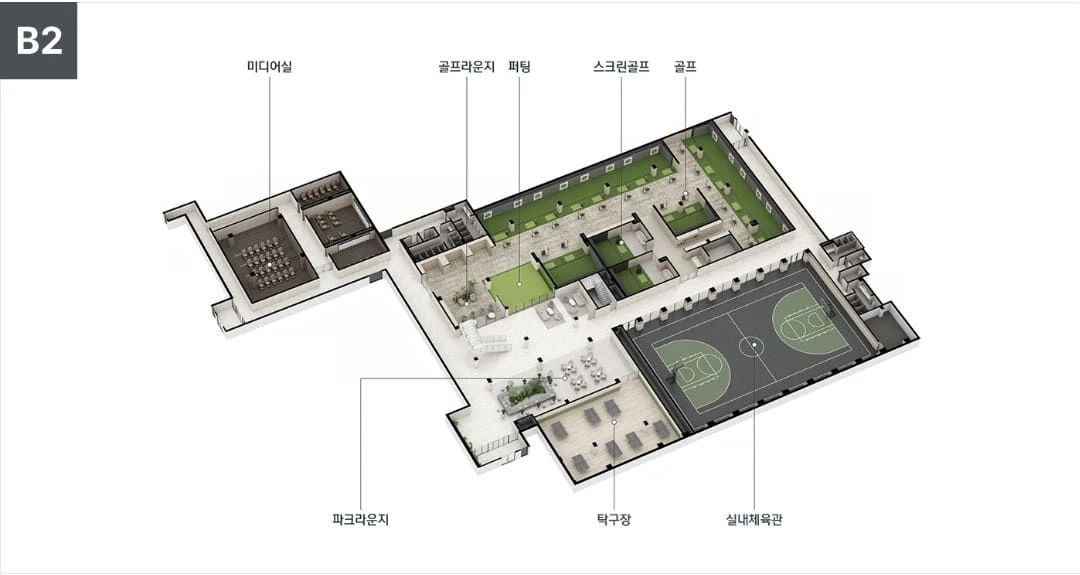 운정 아이파크 포레스트 모델하우스 위치 및 내방객 전용 주차장 약도